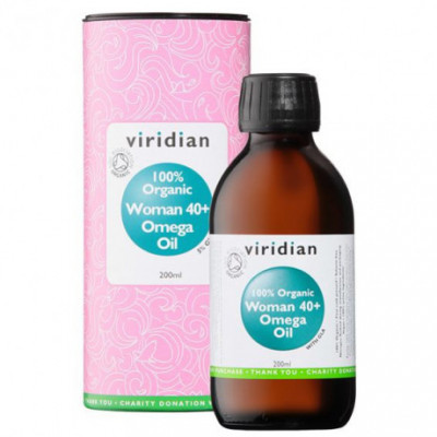 Woman 40+ Omega Oil 200ml Organic Viridian