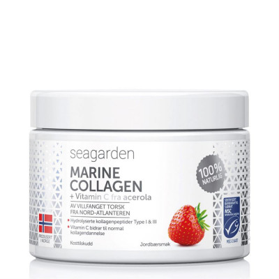 Marine Collagen + Vitamin C 150g jahoda SeaGarden
