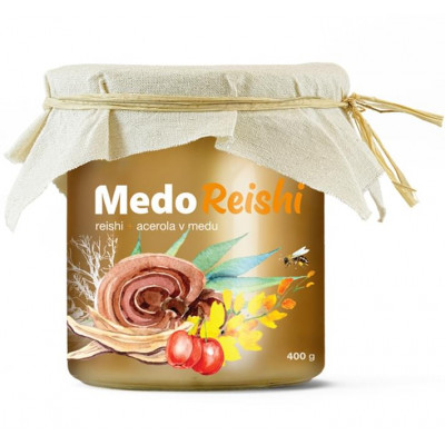 MedoReishi- Med květový pastový 400 g MycoMedica