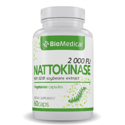 Enzym nattokináza - Nattokinase 60 cps BIOMEDICAL
