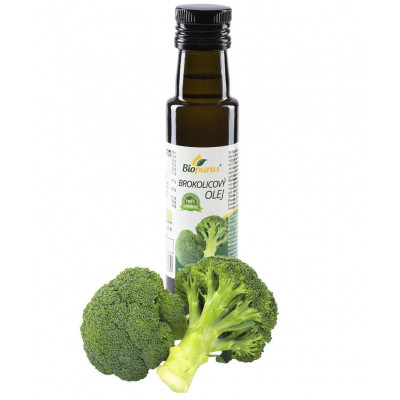 Brokolicový olej 100% BIO 100 ml Biopurus AKCE-EXPIRACE