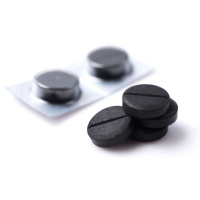 Aktivní uhlí 50 tablet FARMAKOM