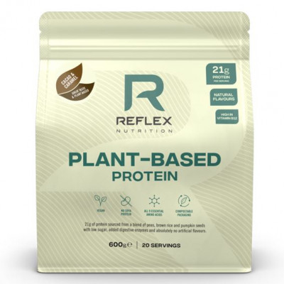 Plant Based Protein 600g cacao and caramel + Šejkr 500ml...