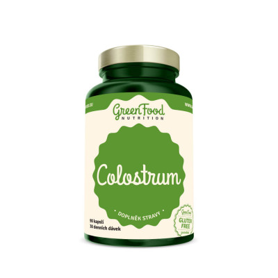 Colostrum 90 kapslí GREENFOOD NUTRITION