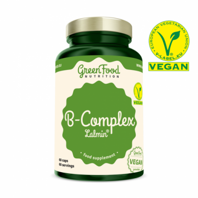 B-Complex Lalmin® 60 kapslí GREENFOOD NUTRITION
