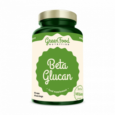 Beta Glucan - Betaglukan 60 kapslí GREENFOOD NUTRITION