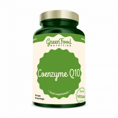 Coenzym - Koenzym Q10 60 kapslí GREENFOOD NUTRITION