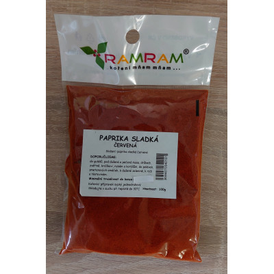 Paprika sladká červená 100 g RamRam