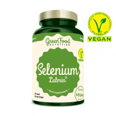 Selen - Selenium Lalmin® 30 kapslí GREENFOOD NUTRITION