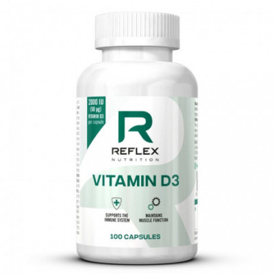 Vitamin D3 100 kapslí Reflex - AKCE - EXPIRACE