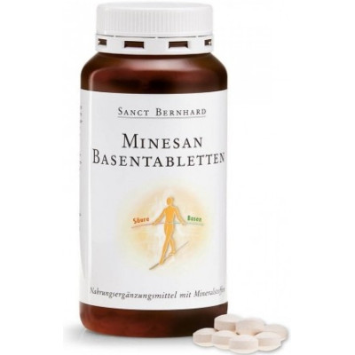 MINESAN - Acidobazická rovnováha 250 tablet SANCT BERNHARD