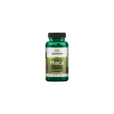 MACA (řeřicha peruánská) 500 mg, 100 kapslí SWANSON