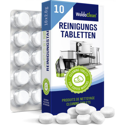 Čistící tablety do kávovaru - 10 tablet WOLDOCLEAN