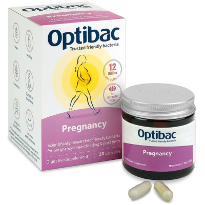 Pregnancy (Probiotika v těhotenství), 30 kapslí OPTIBAC