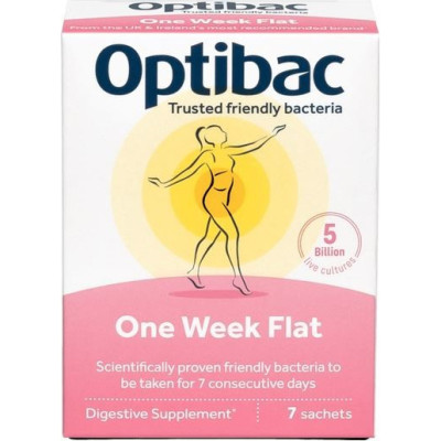 One Week Flat (Probiotika při nadýmání a PMS) 7 x 1,5 g...
