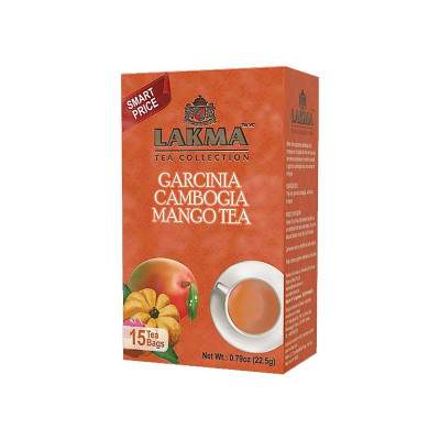 LAKMA Green Garcinia Cambogia Mango zelený čaj porc. 15x1,5g