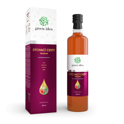 DÝCHACÍ CESTY premium 500 ml Topvet GREEN IDEA