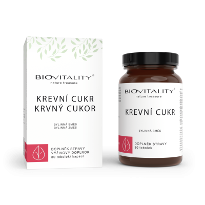 KREVNÍ CUKR 30 tbl. BIOVITALITY GREEN IDEA