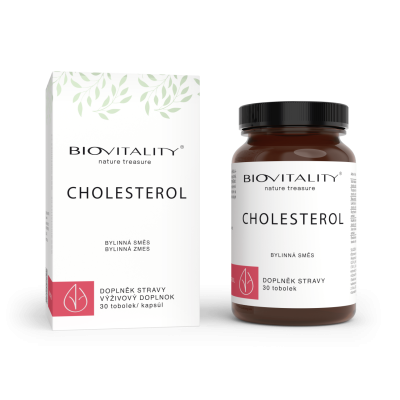 CHOLESTEROL 30 tbl. BIOVITALITY GREEN IDEA