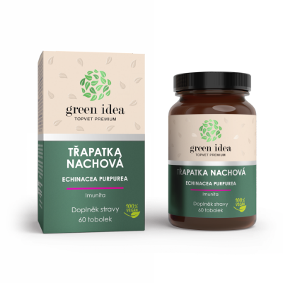 Třapatka bylinný extrakt - Echinacea 60ks Topvet GREEN IDEA