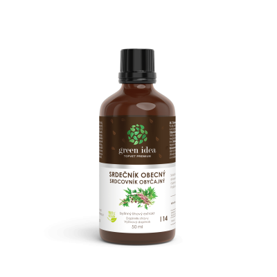 Srdečník obecný - kapky 50ml Topvet GREEN IDEA