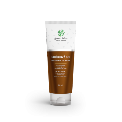 Skořicový masážní gel v tubě 200ml Topvet GREEN IDEA