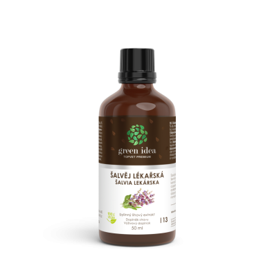 Šalvěj lékářská 50ml Topvet GREEN IDEA