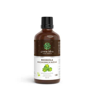 GREEN IDEA Rhodiola - Rozchodnice - tinktura - kapky 50ml