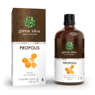Propolis tinktura - kapky 100ml Topvet GREEN IDEA