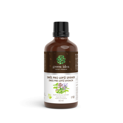 GREEN IDEA Medea - Směs pro lepší spánek - kapky 50ml