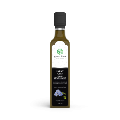 Lněný olej 250ml Topvet GREEN IDEA