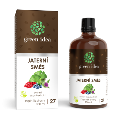 JATERNÍ SMĚS (KAPKY HEPAMIX) TINKTURA - KAPKY 100 ml...
