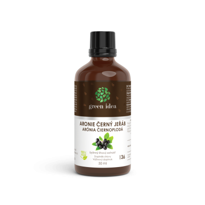 Aronie - černý jeřáb 50ml Topvet GREEN IDEA