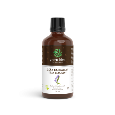 Šišák tinktura - kapky 50 ml Topvet GREEN IDEA