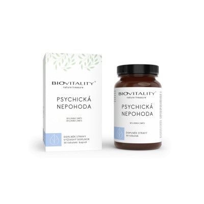 PSYCHICKÁ NEPOHODA 30 tbl. BIOVITALITY GREEN IDEA