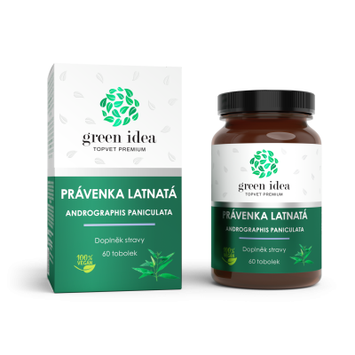 PRÁVENKA LATNATÁ 60 tbl. Antioxidant Topvet GREEN IDEA