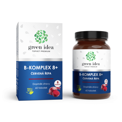 B-KOMPLEX 8 + ČERVENÁ ŘEPA (B-COMPLEX) 60 tbl. Topvet...