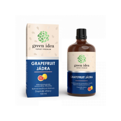 GRAPEFRUIT JÁDRA - BEZLIHOVÁ TINKTURA 100 ml Topvet GREEN...