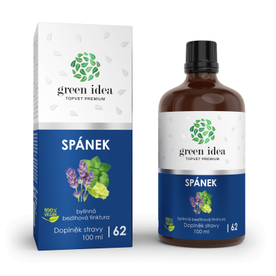 SPÁNEK - BEZLIHOVÁ TINKTURA 100 ml Topvet GREEN IDEA