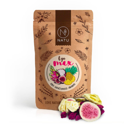 LYO MIX FÍKY A DRAČÍ OVOCE 35 g NATU