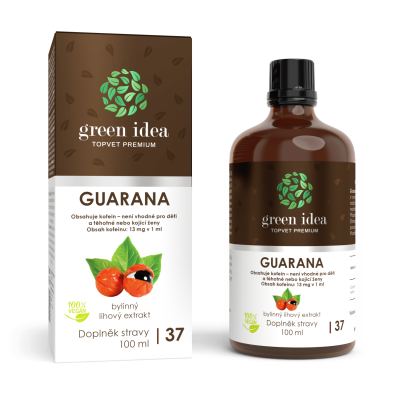 GUARANA TINKTURA - KAPKY 100 ml Topvet GREEN IDEA