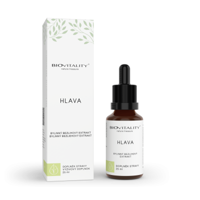 HLAVA BEZLIHOVÁ TINKTURA - KAPKY 25 ml BIOVITALITY GREEN...