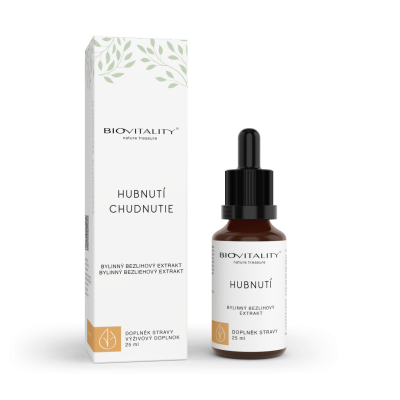 HUBNUTÍ BEZLIHOVÁ TINKTURA - KAPKY 25 ml BIOVITALITY...