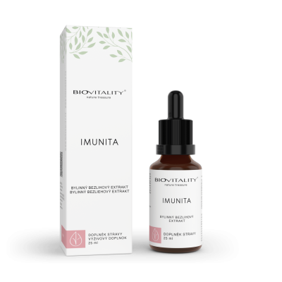 IMUNITA BEZLIHOVÁ TINKTURA - KAPKY 25 ml BIOVITALITY...