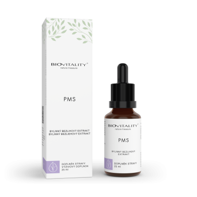 PMS BEZLIHOVÁ TINKTURA - KAPKY 25 ml BIOVITALITY GREEN IDEA