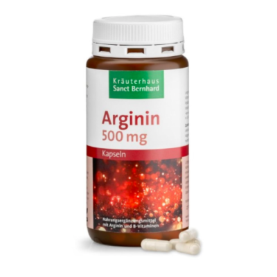 ARGININ 500 Mg - 150 kaps. SANCT BERNHARD