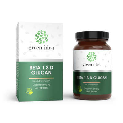 BETA 1,3 D GLUCAN bylinný extrakt 60 tbl. Topvet GREEN IDEA
