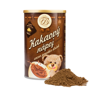 Kakaový nápoj v prášku - dóza 500 g Čokoládovna Troubelice