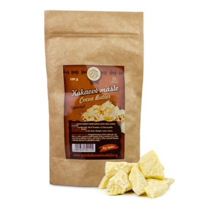Kakaové máslo Natural 100 g Čokoládovna Troubelice
