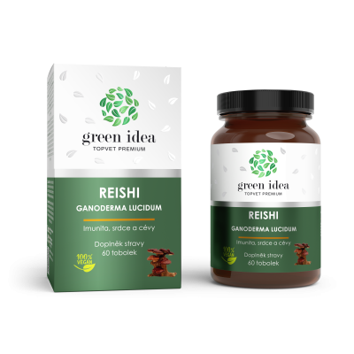 REISHI 60 tbl. Topvet GREEN IDEA